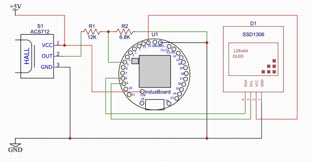Portable Ammeter Circuit