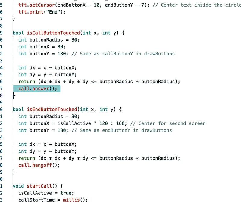 Code for verifying UI input and incorporating functionality