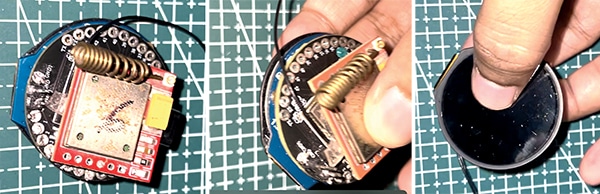IndusPhone components placement and soldering