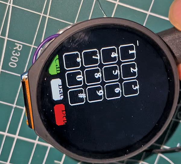 Indusphone dial pad UI