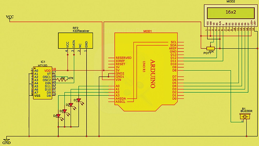 Smart Communication Device Receiver Circuit