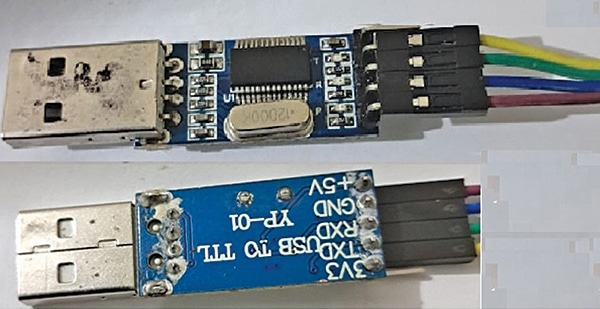 USB-to-TTL serial converter